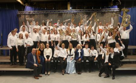 49.božično novoletni koncert Godbe Cerknica z gosti 74 Foto Ljubo Vukelič